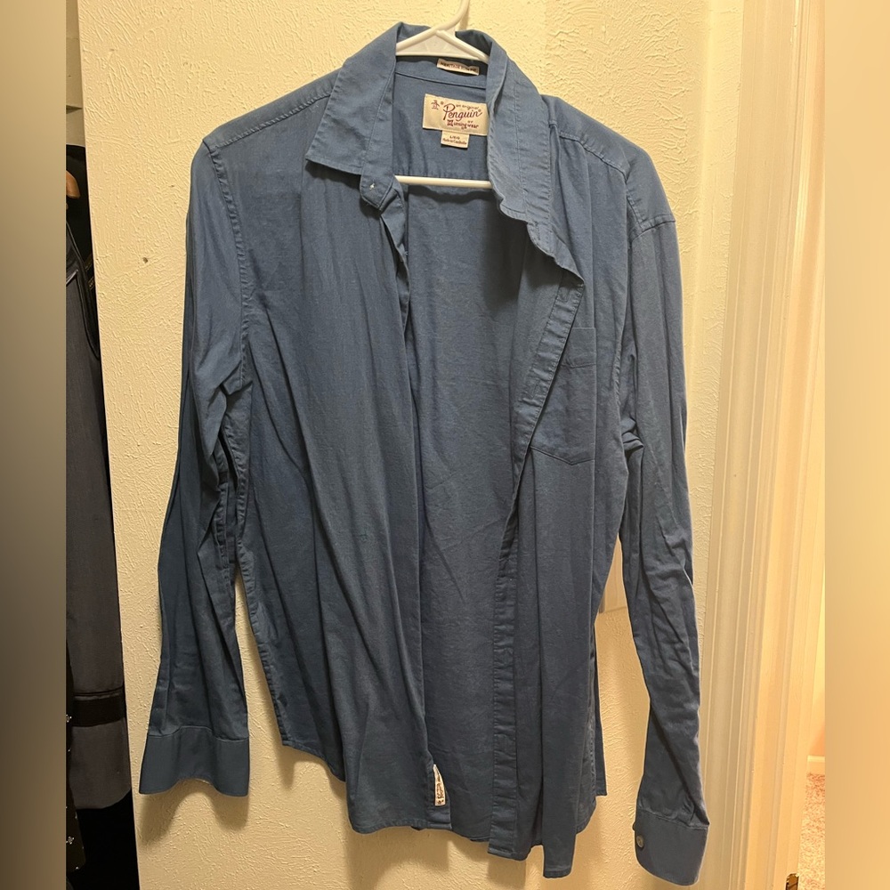 Penguin Button Down